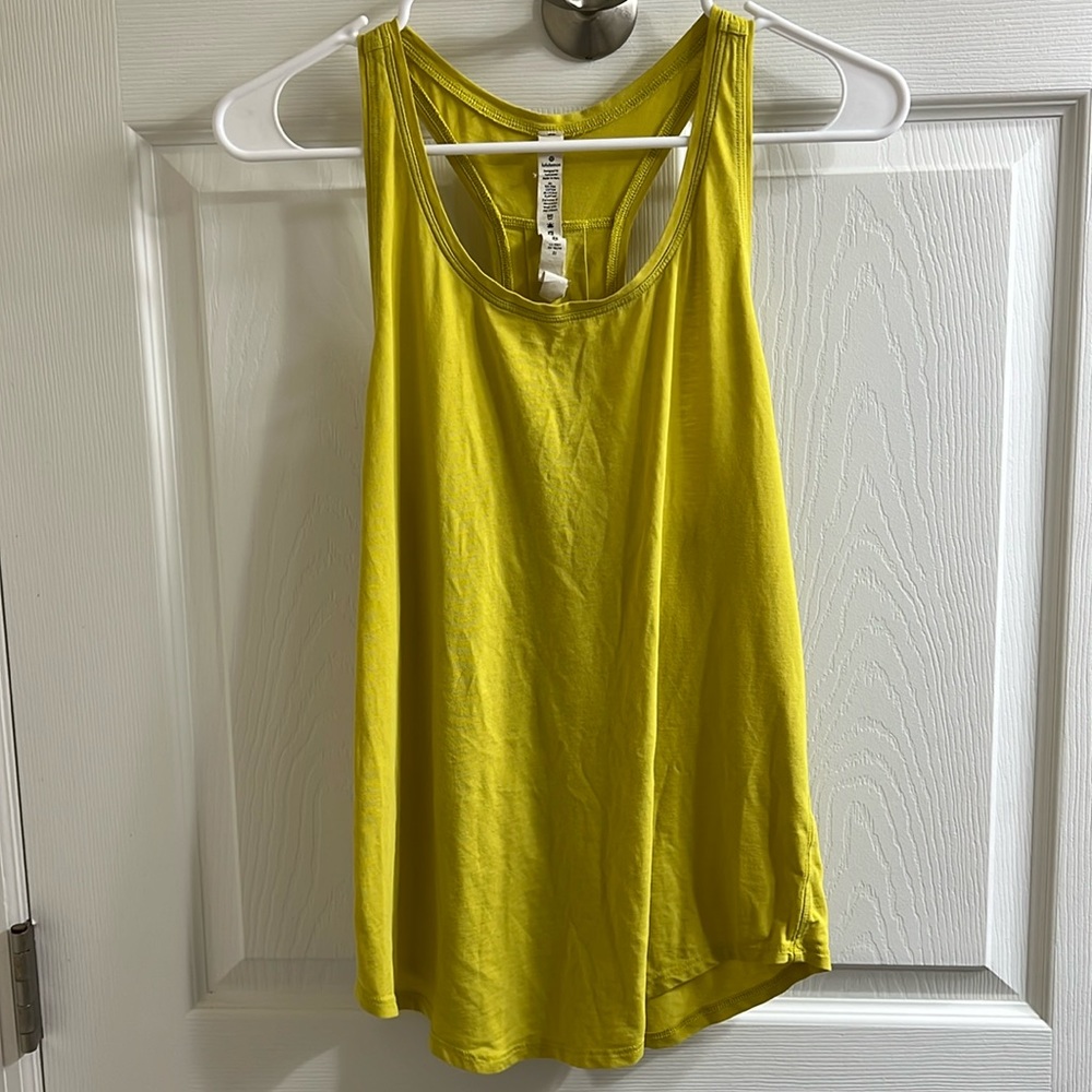 Waist Length Lululemon Racerback Tank Top Size 6